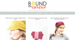 Desktop Screenshot of boundtobecreative.com